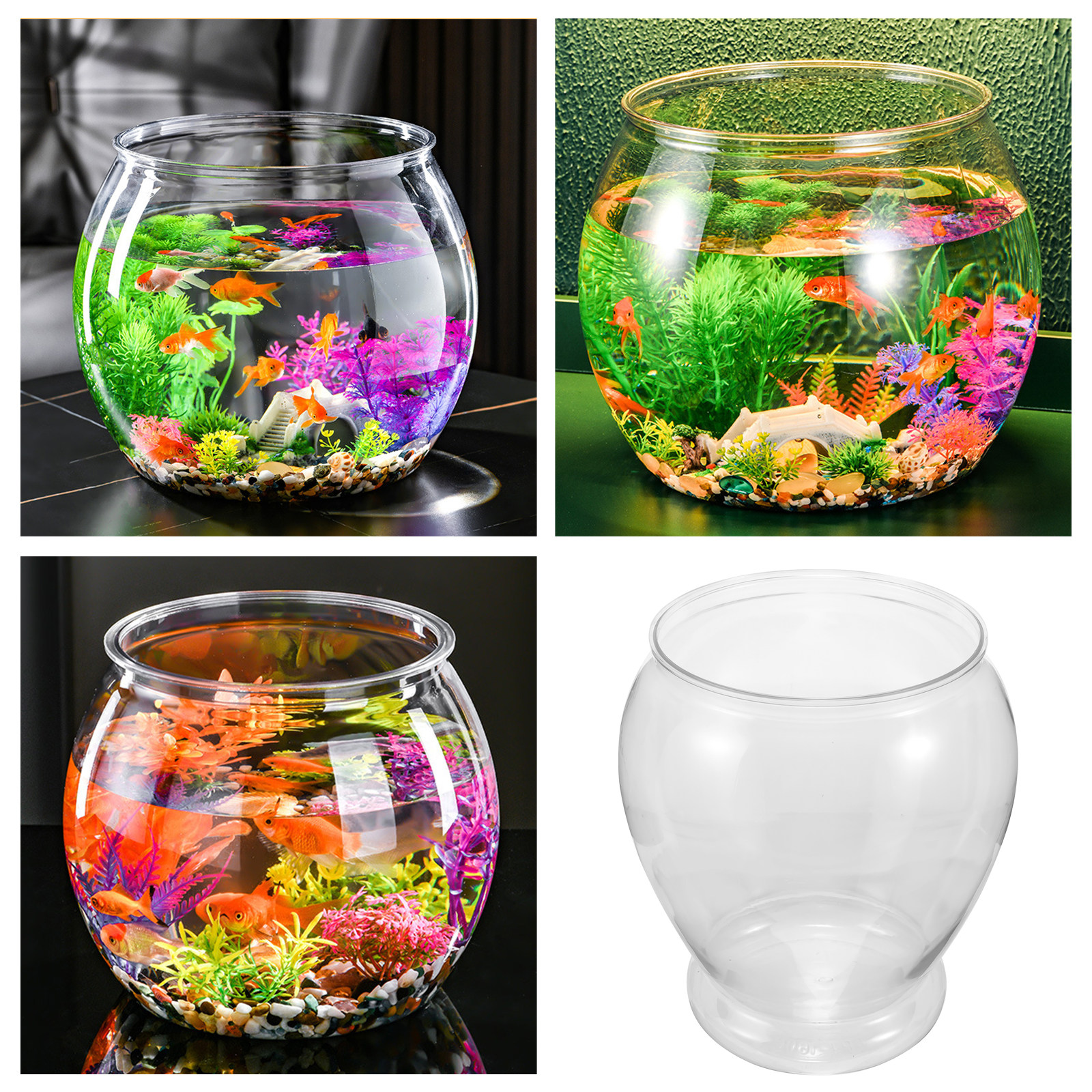 Small Clear Plastic Fish Tank  - Planted Aquarium For Betta incelemesi ve fiyatı