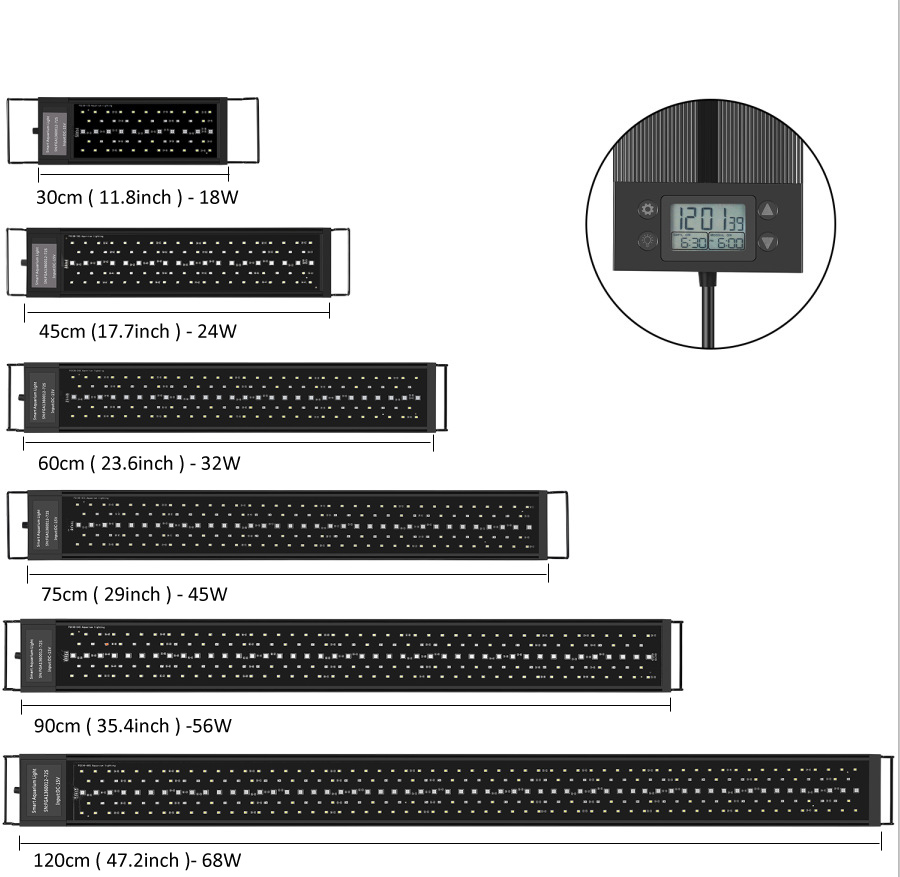 Programmable 8 Colors Auto On  - Planted Aquarium Freshwater incelemesi ve fiyatı