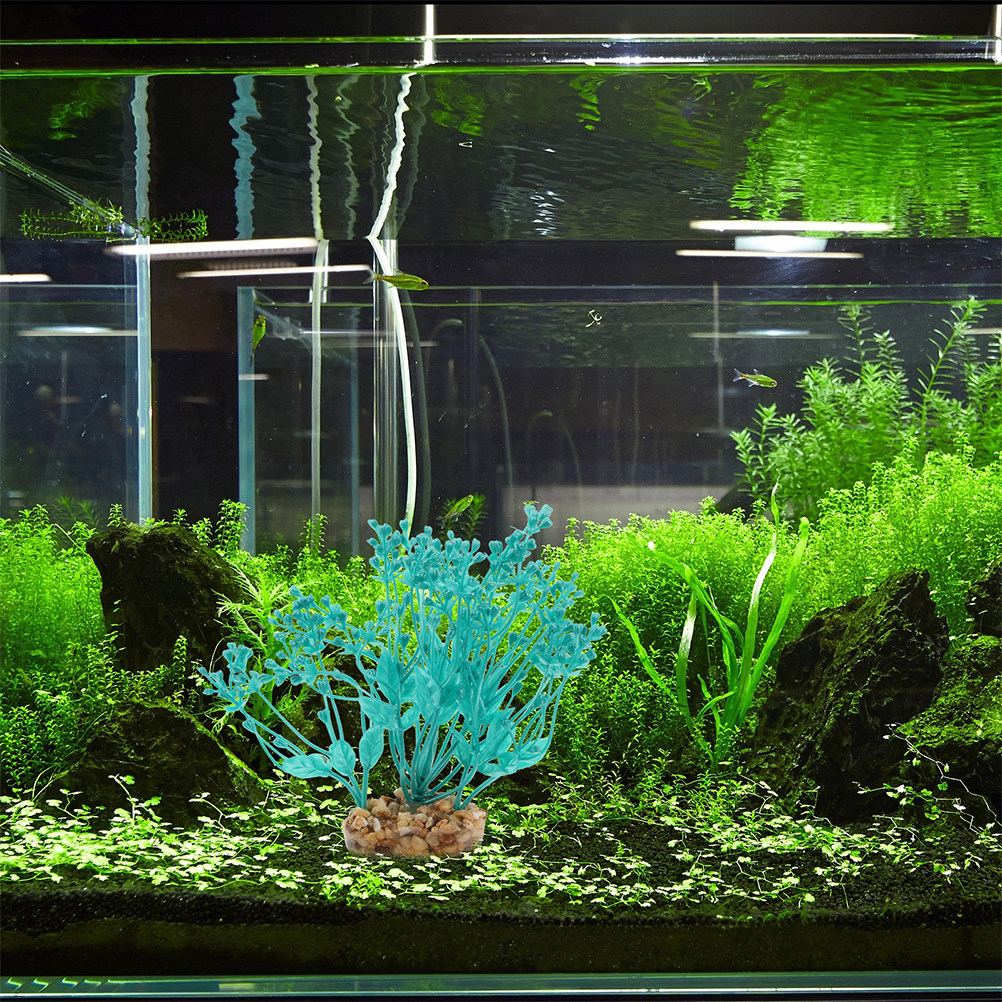 2Pcs Realistic Plastic Aquariu - Planted Aquarium For Betta incelemesi ve fiyatı