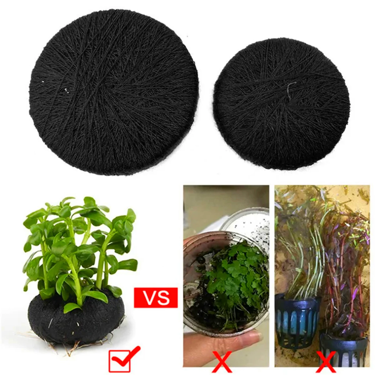 5Pcs Black Fish Tank Water Gra - Aquarium Plant Grass incelemesi ve fiyatı